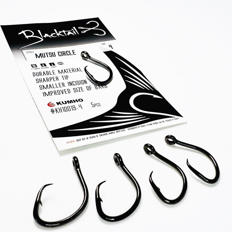 Mutsu Circle Hook  Perfectly Proportioned Circle Hook | Blacktail Fishing