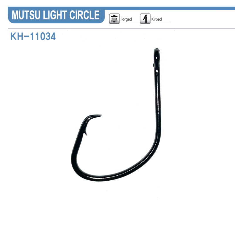 Mutsu Light Circle – Light Wire Circle Hook for Freshwater and Saltwater