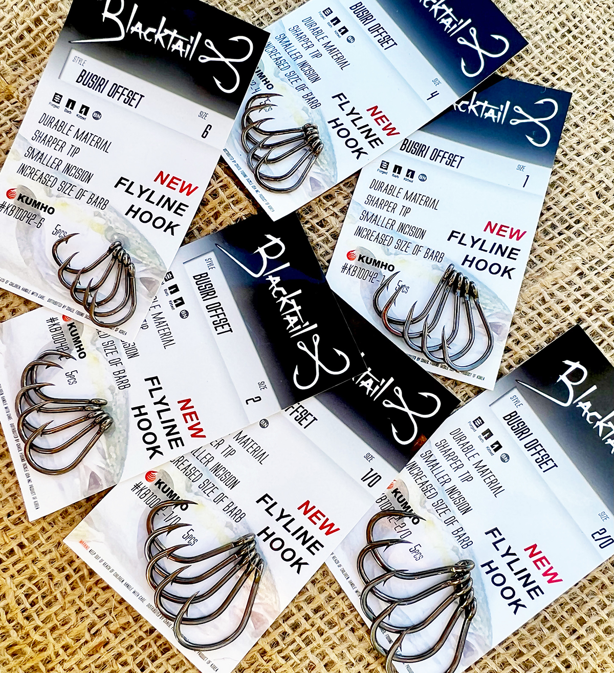 Busiri Offset Flyline Hook – Slick and Strong Design for Yellowtail