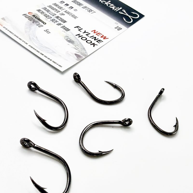 Busiri Offset Flyline Hook - Slick and Strong Design for Yellowtail