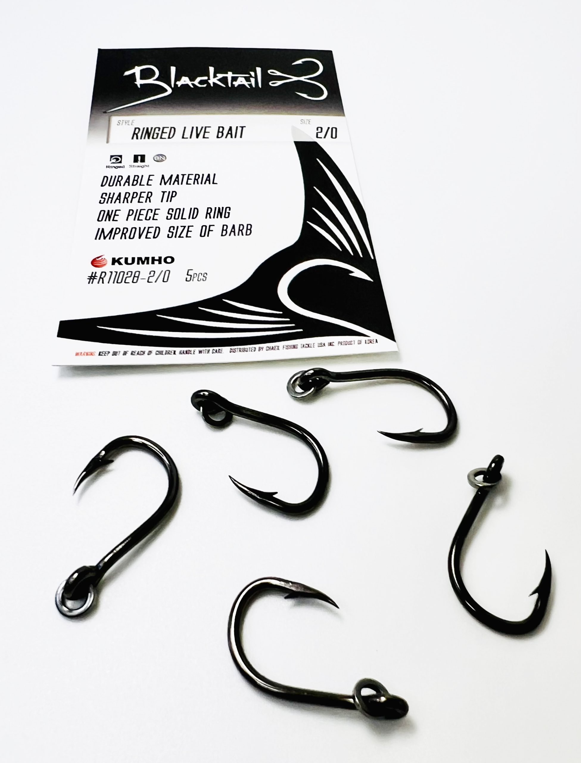 Ringed Live Bait Hooks - 2nd Generation Ringed Live Bait Hooks - 2nd Generation
